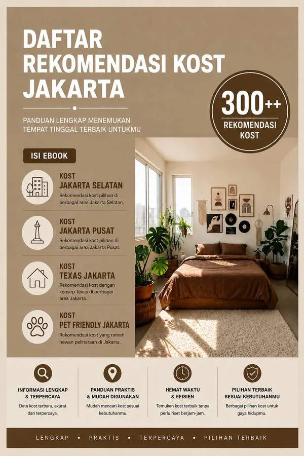 EBOOK REKOMENDASI KOST JAKARTA - Gambar 2